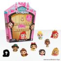 Just Play Disney Doorables Glitter and Gold Princess Collection Peek, Includes 8 Exclusive Mini Figures, Styles May Vary, Kids Toys...