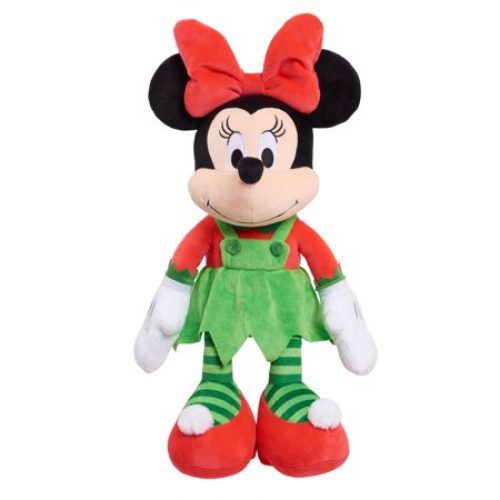 Just Play Disney Holiday 18-inch Large Plush, Minnie Mouse, Preschool Ages 2 up