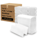 Karat Multifold Paper Towels - White - Case of 12 packs