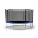KARMAS PRODUCT 12-Foot Trampoline Combo Bounce Jump Trampoline with Safety Enclosure Net and Spring Pad