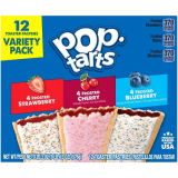 Kellogg’S Pop-Tarts Toaster Pastries, 3 Flavors, 12 Ct on Sale At Dollar General
