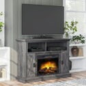 Kellum Media Fireplace Console for TVs up to 55”, 48
