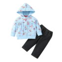 Ketyyh-chn99 Boy Clothes Designer Toddler Boys Clothes Child Toddler Baby Boys Girls Long Sleeve Patchwork Go Home Outfit for Mom
