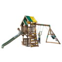 KidKraft Arbor Crest Deluxe Swing Set Wooden