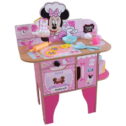 KidKraft Minnie Mouse Wooden Bakery & Café Toddler Play Kitchen