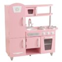 KidKraft Wooden Vintage Play Kitchen - Pink