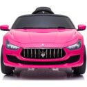 Kids Electric Car with Remote Control, Maserati 12V Ride On Cars for Kids Toddlers, Ride On Toys with MP3 Remote...