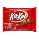 KIT KAT Milk Chocolate Wafer Snack Size Candy Bars, Individually Wrapped, 10.78 oz, Bag