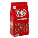 KIT KAT®, Milk Chocolate Wafer Snack Size Candy Bars, Individually Wrapped, 32.34 oz, Bag