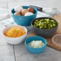 Kitchenaid 4-piece Prep Bowl Set with Lids in Assorted Sizes and Colors