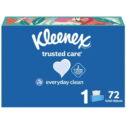 Kleenex Trusted Care Facial Tissues, 1 Flat Box