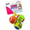 KONG Airdog Squeaker Birthday Ball Dog Toys, Multi-colored, Medium