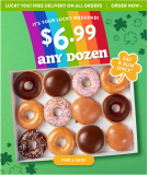 Krispy Kreme $6.99 Dozen with Coupon