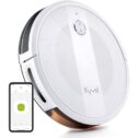 Kyvol Cybovac E20 Robot Vacuum Cleaner, 2000Pa Suction, 150 min Runtime, Boundary Strips Included, Quiet, Super-Thin, Self-Charging, Works with Alexa,...