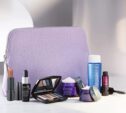 Lancome Travel Gift Set Bi Facil & Renergie Cream & Renergie Eye Cream & Lipstick & Mascara & Eyeshadow &...