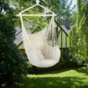 Large Hammock Chair Swing, Relax Hanging Rope Swing Chair with Two Seat Cushions, Hanging Hardware Kit & Carry Bag, Cotton...