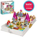 LEGO Disney Ariel, Belle, Cinderella and Tiana’s Storybook Adventures 43193 Building Toy (130 Pieces)