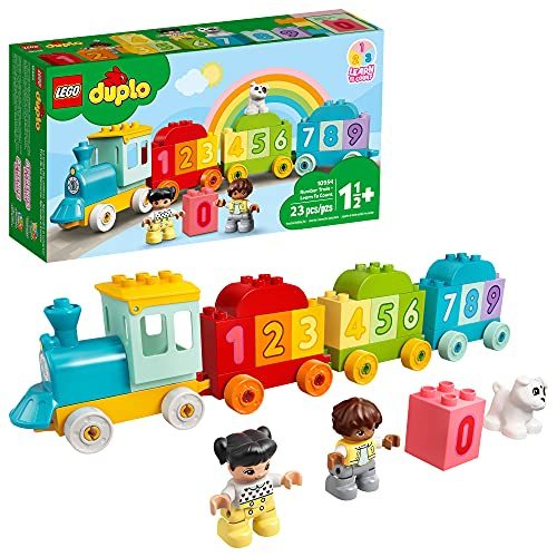LEGO DUPLO My First Number Train - Learn to Count 10954 Building Toy; Introduce Toddlers to Numbers and Counting; New...