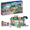 LEGO Friends Heartlake Downtown Diner 41728 Building Toy - Restaurant Pretend Playset with Food, Includes Mini-Dolls Liann, Aliya, and Charli,...