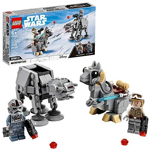 LEGO Star Wars at-at vs. Tauntaun Microfighters 75298 Building Kit; Awesome Buildable Toy Playset for Kids Featuring Luke Skywalker and...