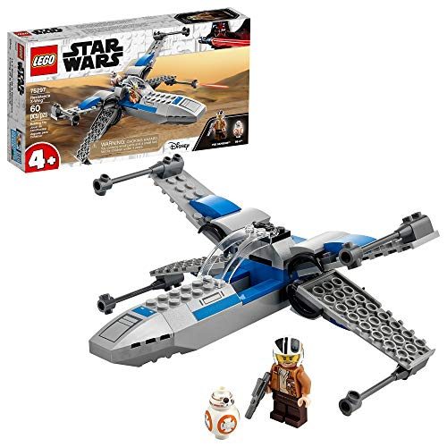 LEGO Star Wars Resistance X-Wing 75297 Building Kit; Awesome Starfighter Building Toy for Kids Aged 4 and Up, Featuring Poe...