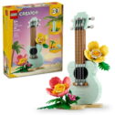 LEGO Creator 3 in 1 Tropical Ukulele Instrument Toy, Transforms from Ukulele to Surfboard Toy to Dolphin Toy, Sea Animal...