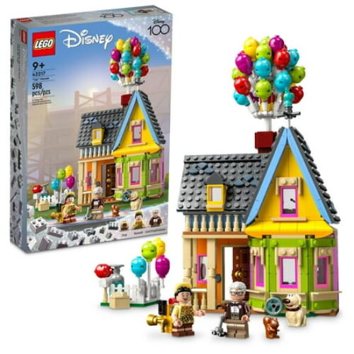 LEGO Disney and Pixar ‘Up’ House 43217 Disney 100 Celebration Classic Building Toy Set for Kids and Movie Fans Ages...