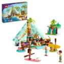 LEGO Friends Beach Glamping 41700 Building Kit; Creative Gift for Kids Aged 6 and up Who Love Nature Toys and...