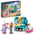 LEGO Friends Mobile Bubble Tea Shop 41733, Fun Vehicle Pretend Play Set with Mini-Dolls and Toy Scooter for Girls and...