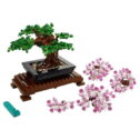 LEGO Icons Bonsai Tree Building Set, Features Cherry Blossom Flowers, Adult DIY Plant Model, Creative Gift for Home Décor, Office...