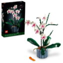 LEGO Icons Orchid Artificial Plant, Building Set with Flowers, Valentine Décor Gift for Adults, Botanical Collection, Great Gift for Valentines...