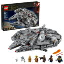 LEGO Star Wars Millennium Falcon 75257 Building Set - Starship Model with Finn, Chewbacca, Lando Calrissian, Boolio, C-3PO, R2-D2, and...