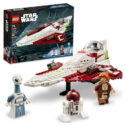 LEGO Star Wars Obi-Wan Kenobi’s Jedi Starfighter 75333, Attack of the Clones Building Set with Taun We Minifigure, Droid Figure...
