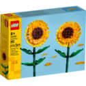 LEGO Sunflowers Building Kit, Artificial Flowers for Home Décor, Flower Building Toy Set for Kids, Sunflower Gift for Girls and...