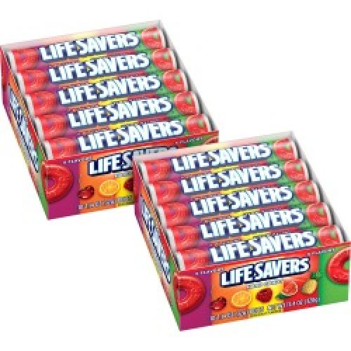 Life Savers Bulk Fundraiser Hard Candy, Original 5 Flavors (1.14 oz, 10 ct.)