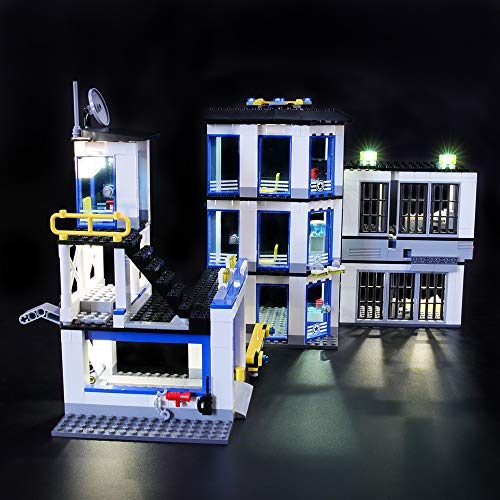 LIGHTAILING Light Set for (City Police Station) Building Blocks Model - Led Light kit Compatible with Lego 60141(NOT Included The...