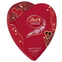 Lindt LINDOR Valentine's Milk Chocolate Candy Truffles Heart Gift Box, 5.5 oz.