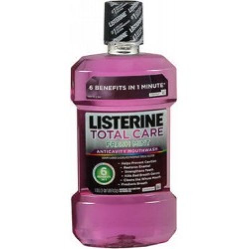 Listerine Total Care Anticavity Mouthwash Fresh Mint 33.82 oz by Listerine