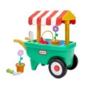 Little Tikes 2-in-1 Garden Cart & Wheelbarrow Play Gardening Toy with 10 Pieces and Sprinkler for Indoor Outdoor Preschool Pretend...