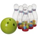 Little Tikes Clearly Sports Toy Bowling Set with 6 Clear Pins and Bowling Ball, Indoor Outdoor Backyard Toy Sports Play...