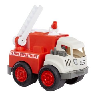 Little Tikes Dirt Diggers Fire Rescue Truck, Toy Play Vehicle with Ladder...