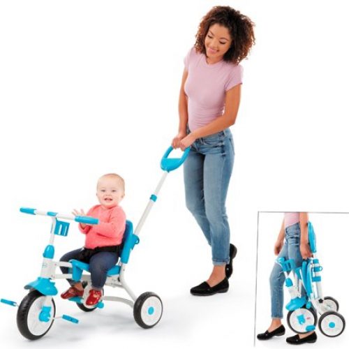 Little Tikes Pack 'n Go Trike in Blue, Convertible Tricycle for Toddlers with 3 Stages of Growth- For Kids Boys...