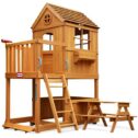 Little Tikes Real Wood Adventures™ 2-Story House, Wood Playhouse