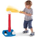 Little Tikes TotSports Kids T-Ball Set with Bat and 2 Balls, Outdoor Backyard Toy Sports Play Set, Red- For Toddlers...