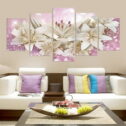 Living Bedroom Picture Pictures and wall decor clearance,Floral paintings wall decor,Cheap piece wall art Room Decor Fashion Wall Art Canvas...