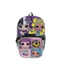 L.O.L. Surprise! Girls Large Backpack with Detachable Lunch Bag 2-Piece Set
