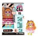 LOL Surprise JK Neon Q.T. Mini Fashion Doll With 15 Surprises, Great Gift for Kids Ages 4 5 6+