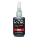 Lord of Bass EC4000 Black Thick Rubber Toughened Cyanoacrylate (CA) Glue 2oz