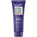L'Oreal Paris Sulfate Free Purple Shampoo, Toning Blonde Bleached Hair, EverPure, 6.8 fl oz