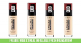 EASY! Get FREE Loreal Infallible Foundation!